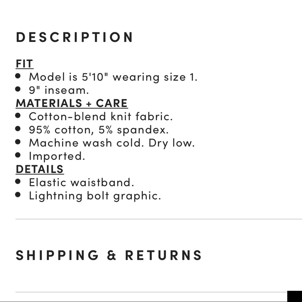 🍐 Torrid Nailhead ⚡️ bike shorts - Picture 5 of 5